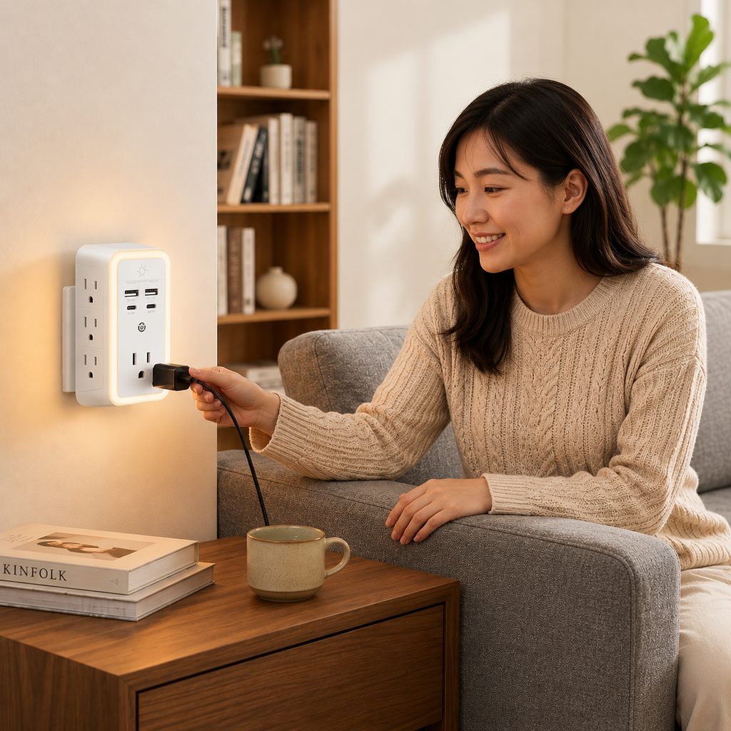 ETL認証取得済み 10-in-1 サージプロテクター